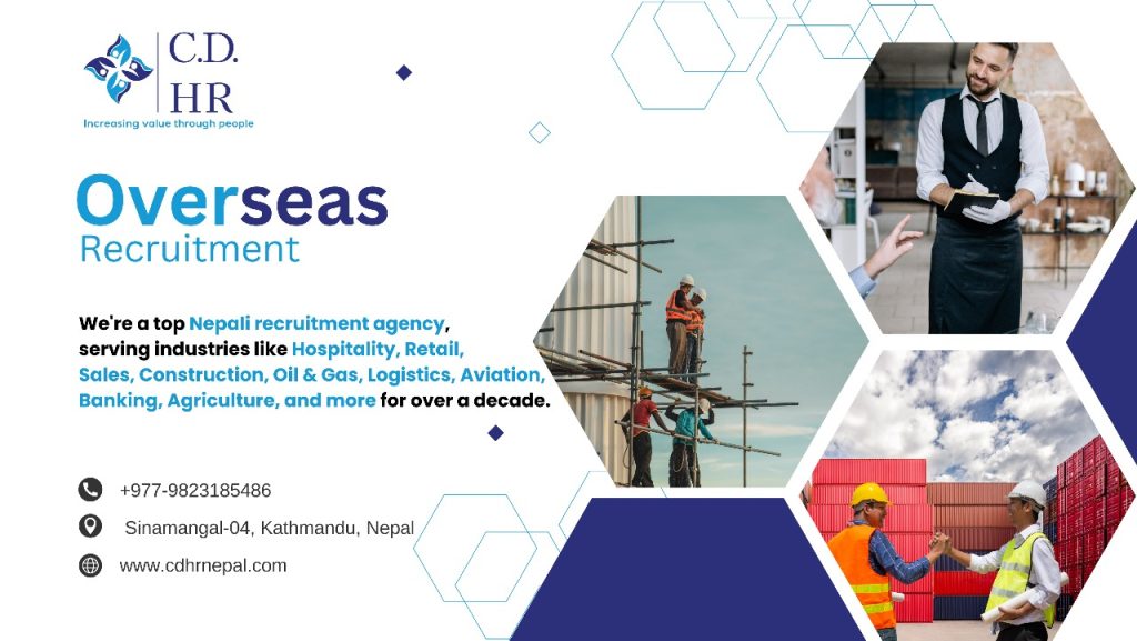 Best Manpower Recruitment agency in Nepal - C.D. HUMAN RESOURCE PVT. LTD.